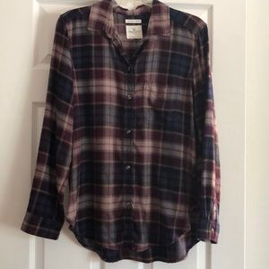 New American Eagle Outfitters Boyfriend Flannel